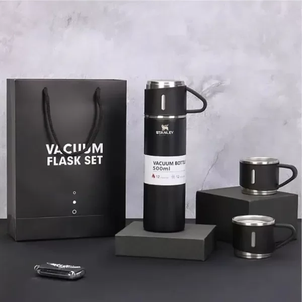 Producto - Kit Camping Termo de 500ml + 3 Tazas Stanley Varios Colores