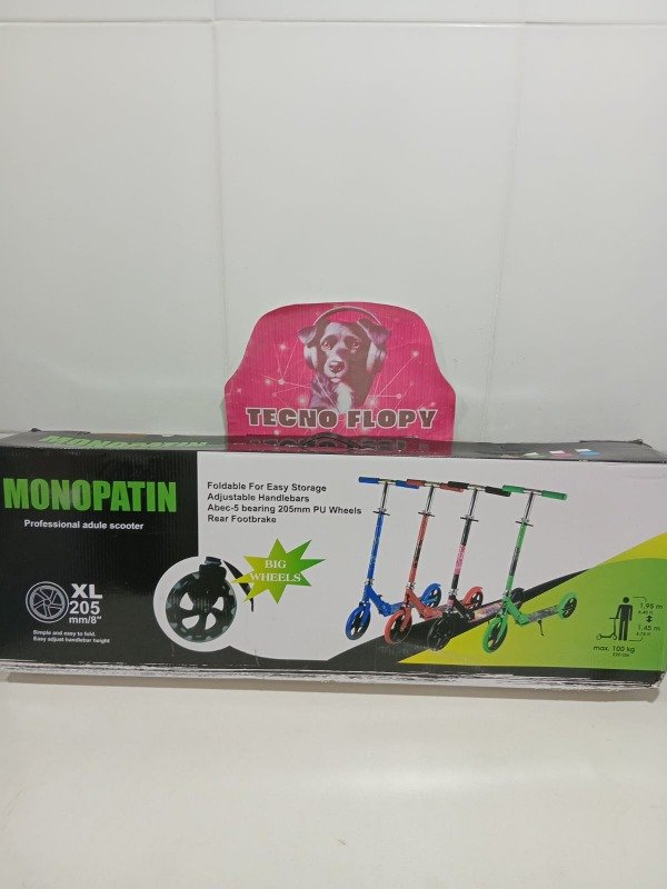 Producto - monopatin grande metal 100kg
