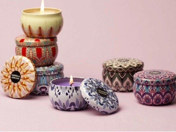 Producto - Lata mandala aromatica de 5.5 cm