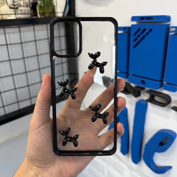 Producto - Charms Dog Negra - Samsung A07