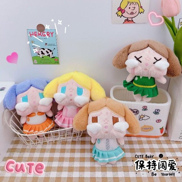 Producto - Llaveros Cry Baby de peluche (x12 42.000ars)