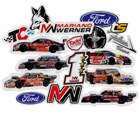 Producto - MARIANO WERNER - STICKERS