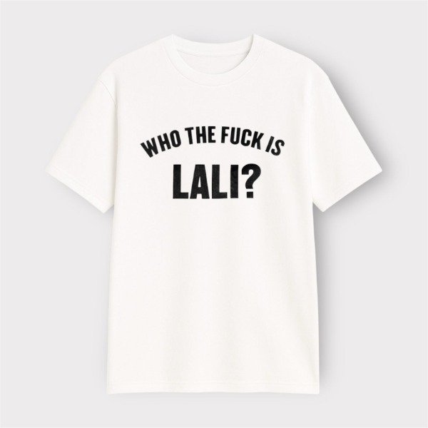 Producto - Remera who the fuck is LALI