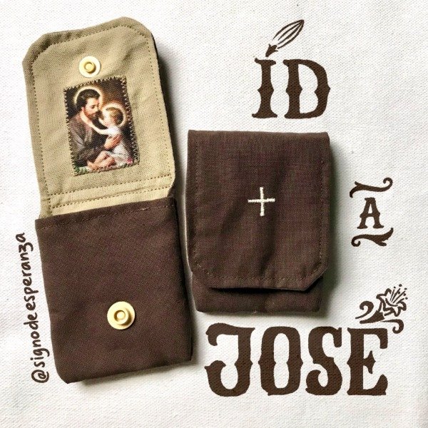 Producto - Oratorio simple con bolsillo de San José
