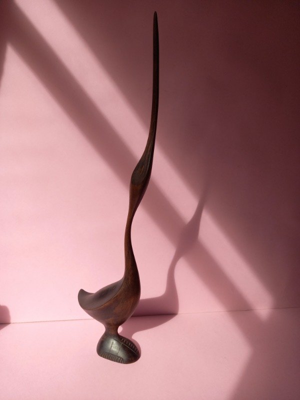 Producto - Figura pájaro madera