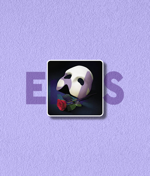 Producto - STICKERS UV - THE PHANTOM OF THE OPERA - #1