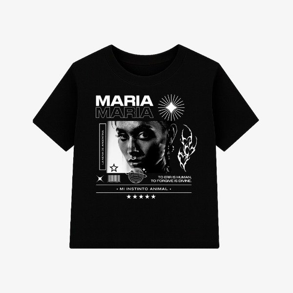 Producto - Remera Over Maria niños