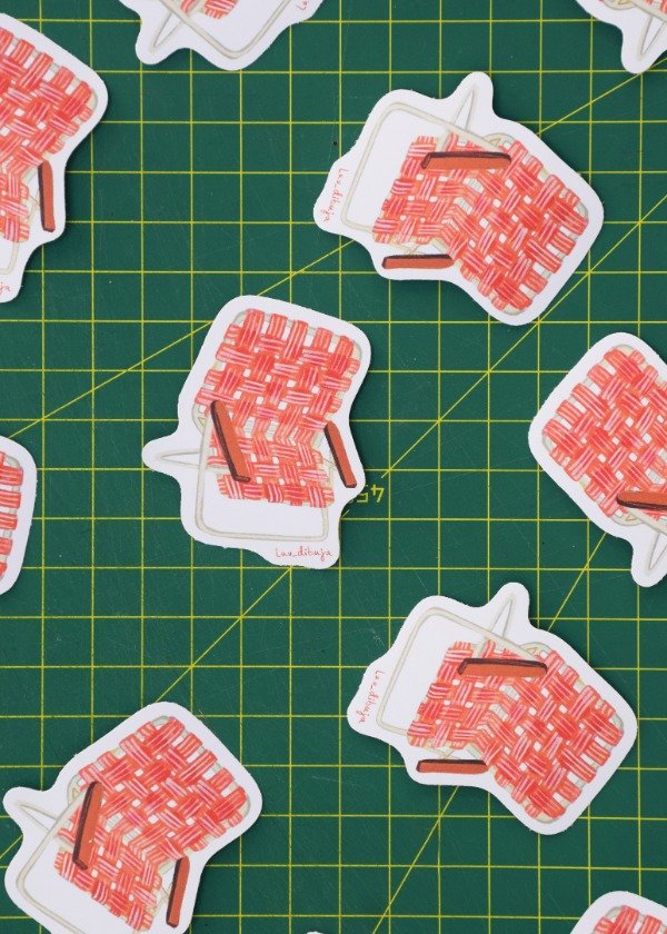 Producto - Sticker Reposera