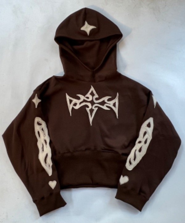 Buzo boxy y2k custom talle m-l