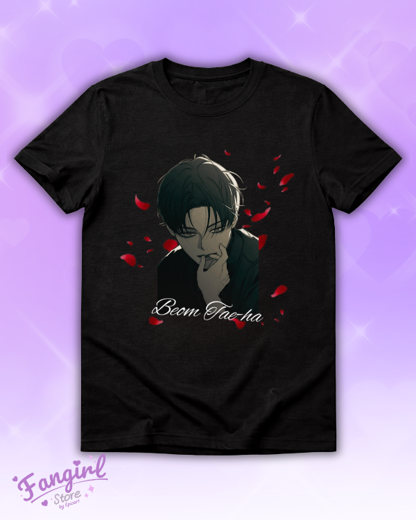 Producto - remera lagrimas entre flores marchitas Beom Tae-ha 02