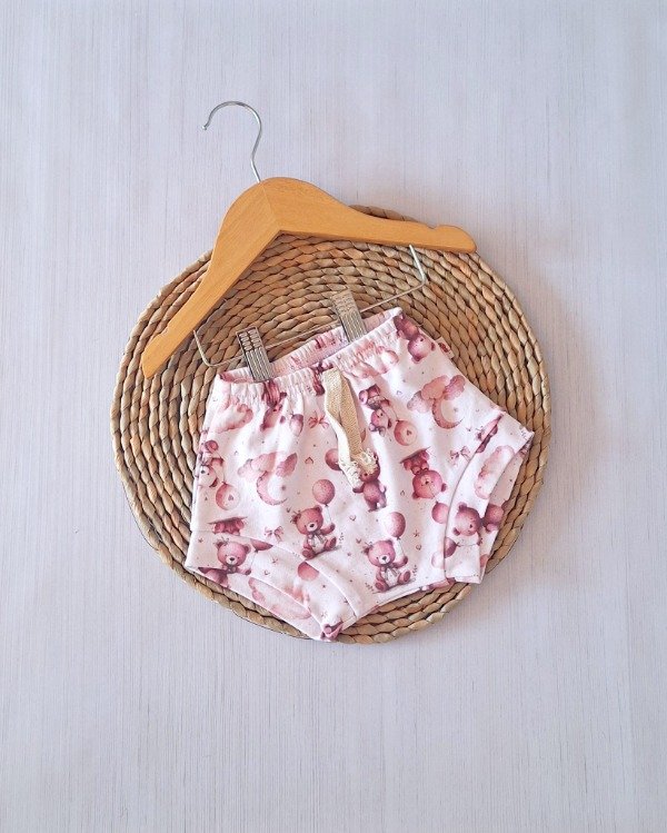 Producto - Short Pañalero Est. Digital Rosa con Ositos