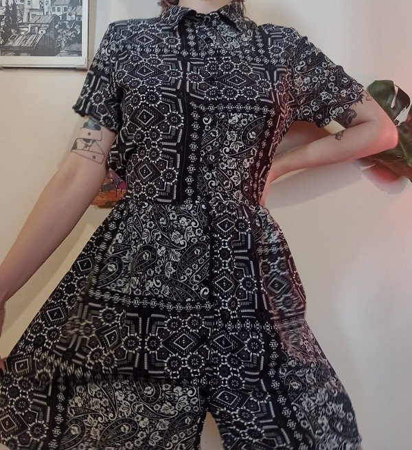 Producto - Vestido camisero bandana