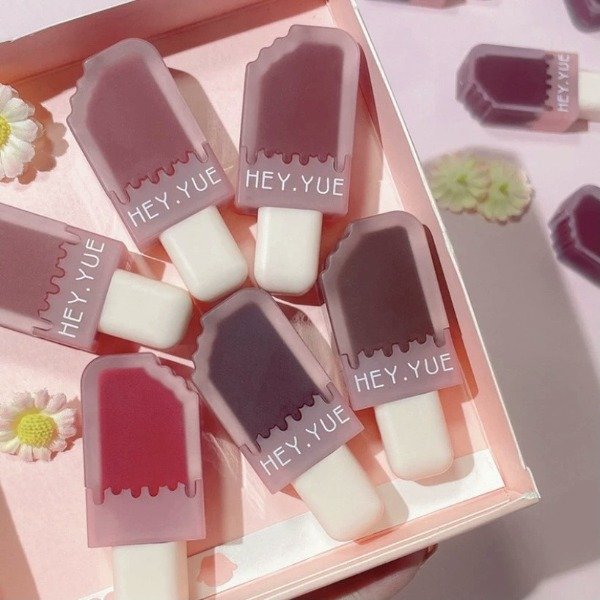 Producto - Labial velvet Hey.yue "Ice Cream Lip glaze"