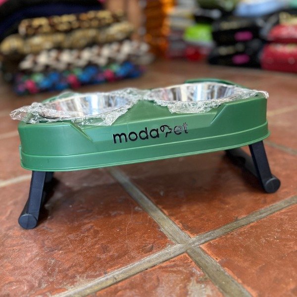 Producto - Comedero y bebedero en altura regulable