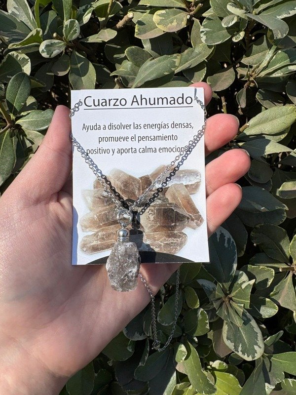 Producto - Dije Cuarzo Ahumado