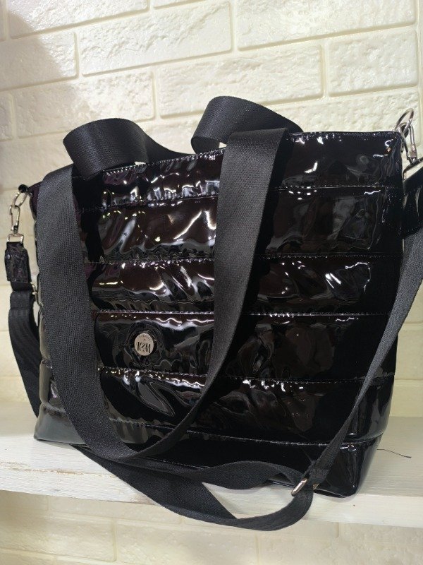 Producto - Cartera Charol Canelón - 1