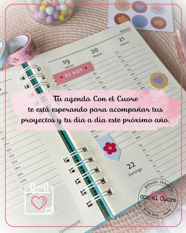 Producto - Agenda 2026 personalizada.