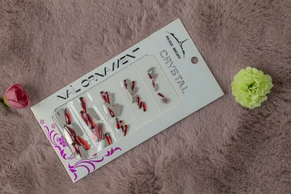 Producto - CRISTAL GOTA LARGA ROJO