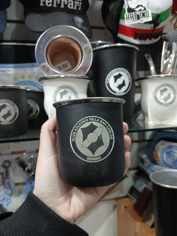 Producto - Mate acero Villa San Carlos