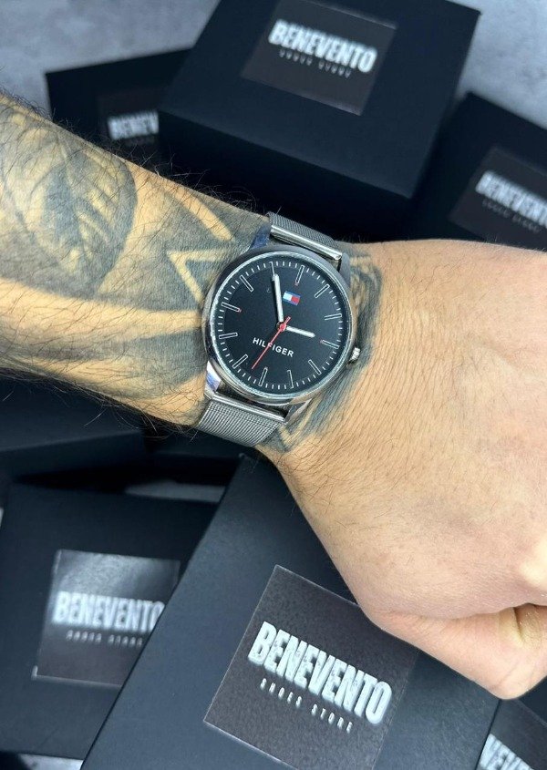 Producto - RELOJ TOMMY METAL BLACK