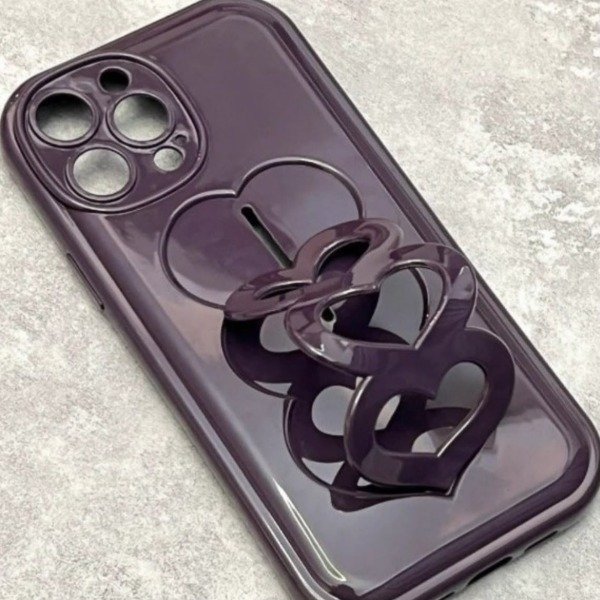 Producto - Case heart violet