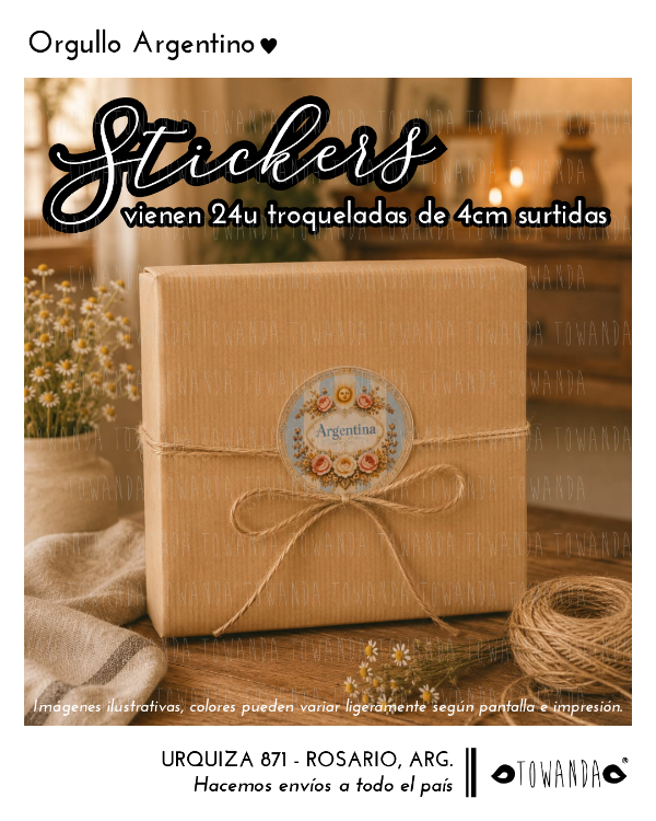 Producto - Stickers Orgullo Argentino