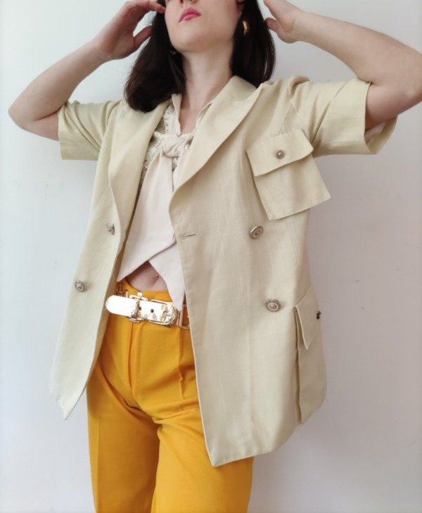 Saco arena beige — imagen 4