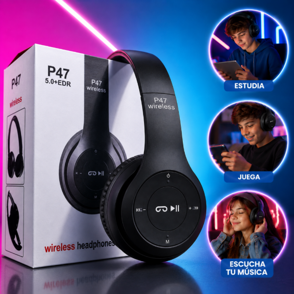 Producto - Auriculares Inalámbricos P47 x10 - 0