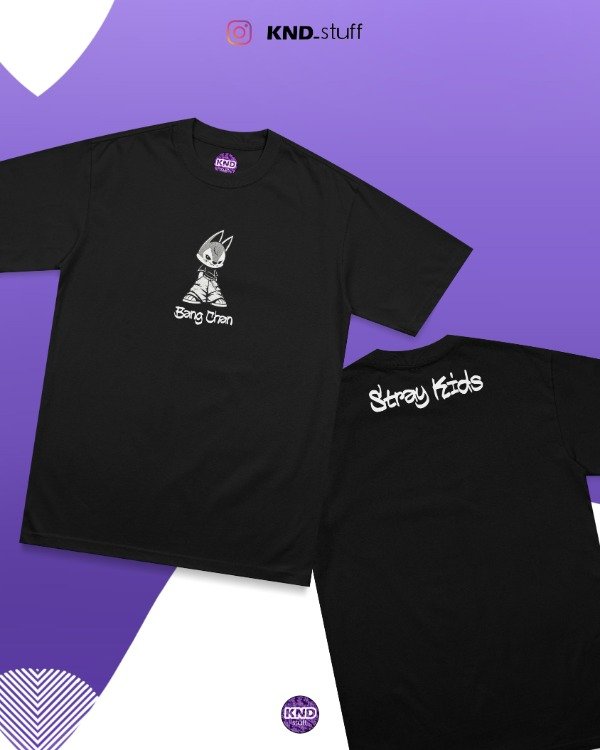 Producto - Remera Hiphop evil skzoo BangChan - DTF