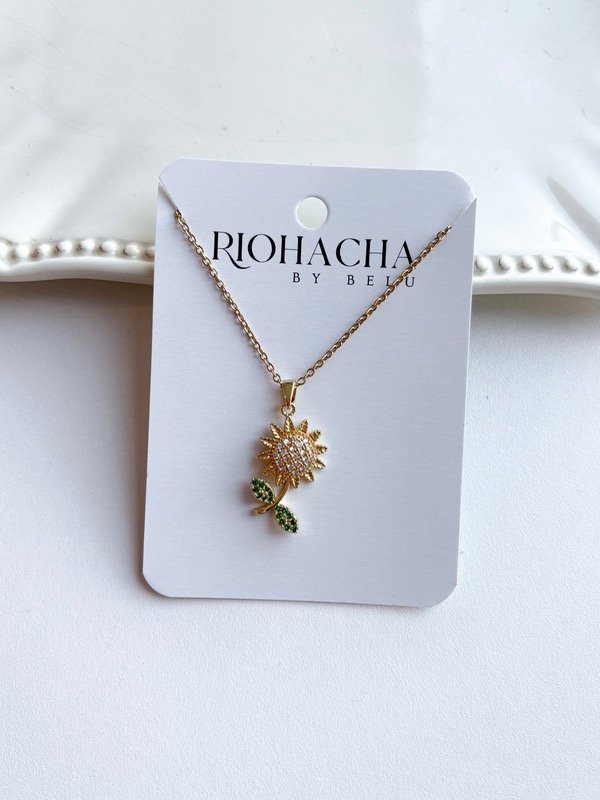 Producto - Collar antiestrés girasol