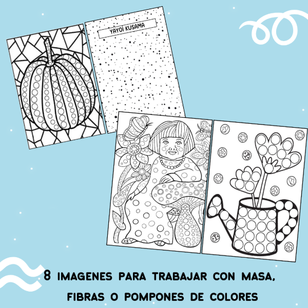 Producto - YAYOI KUSAMA MATERIAL IMPRIMILE