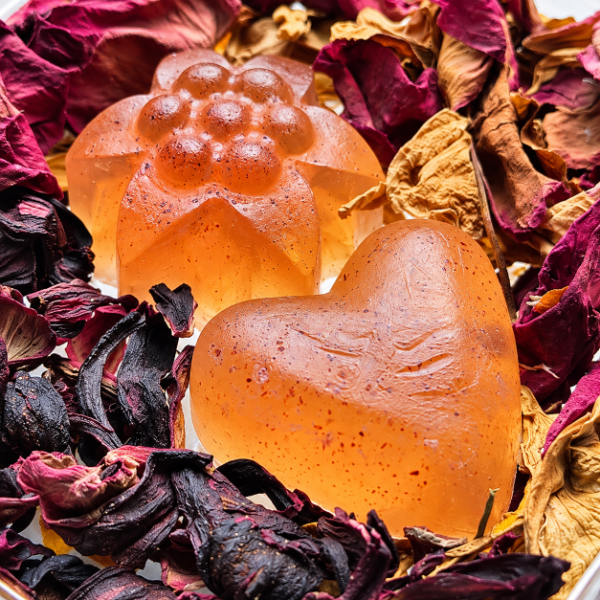 Producto - Jabón Glicerina, Hibiscus, Karité y Rosas - 2