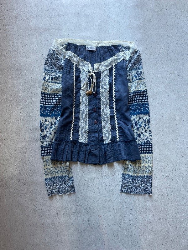 Producto - Blusa Mesh Blue - 0