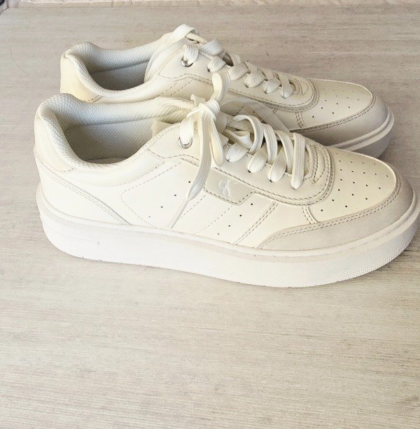 Producto - Zapatillas Calvin klein nro 8 usa blanca - 0