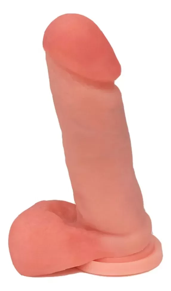 Producto - CONSOLADOR REALISTA MACIZO 6 PULGADAS 15cm X 4cm