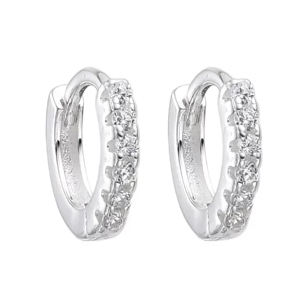 Producto - Argolla 10mm piedritas engarce mas separado