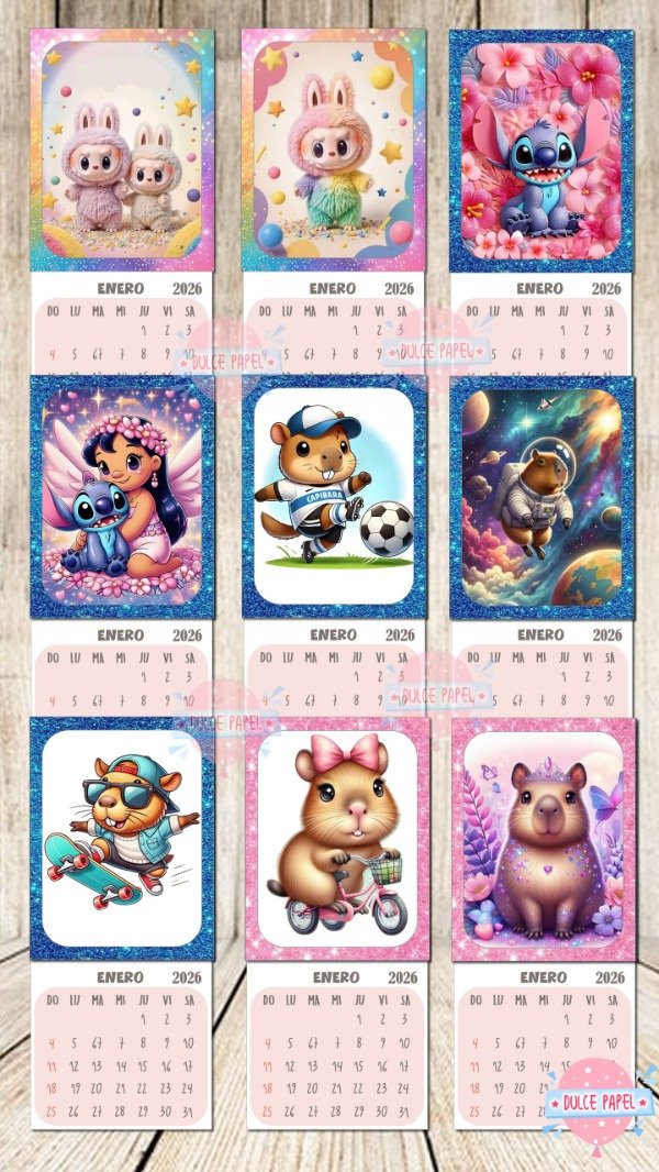 Producto - Calendarios Souvenir 2026