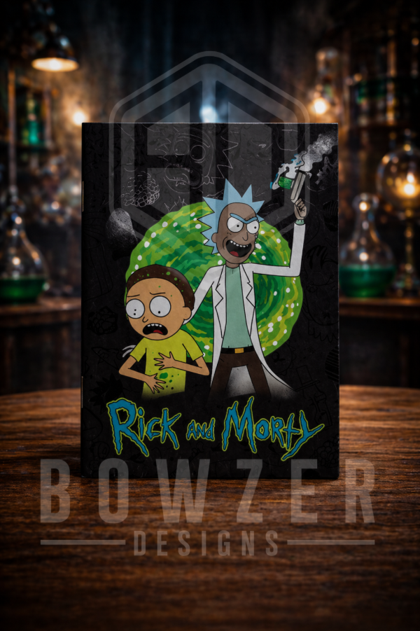 Producto - Cuaderno tapa blanda Rick and Morty