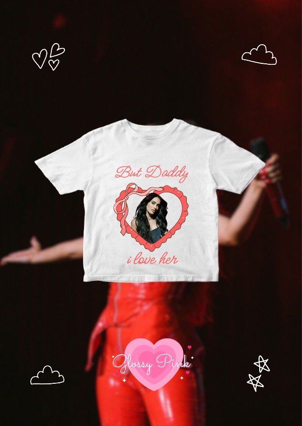 Baby Tee But Daddy I Love Lali - DTF