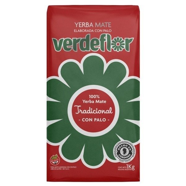 Producto - Verdeflor yerba mate antiácida Tradicional con palo x 500 grs