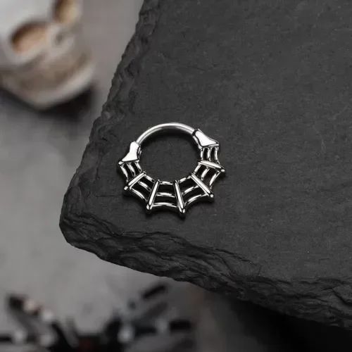 Producto - Septum Spiderweb Acero Importado