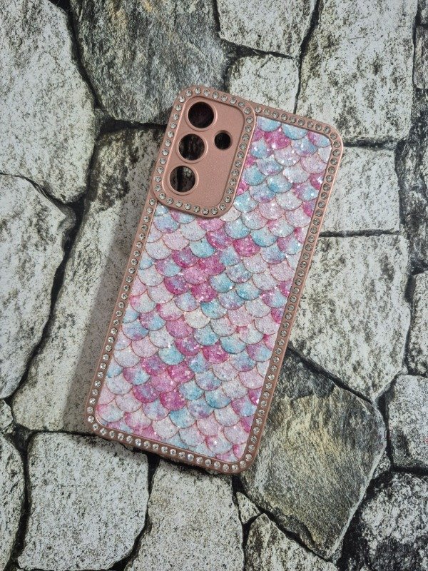 Producto - Funda rigida sirena Samsung A15 rosa