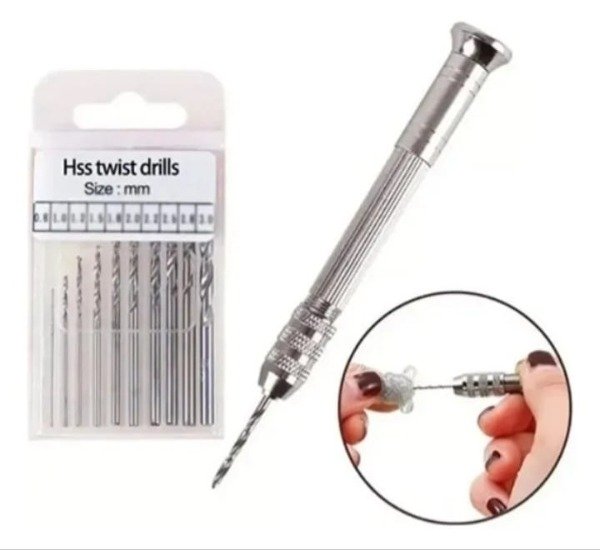 Producto - Mini torno manual + kit de mechas