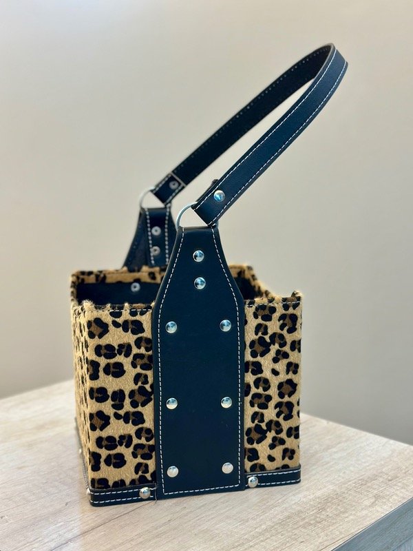 Producto - CANASTA ANIMAL PRINT FELPUDA