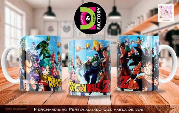 Producto - Taza - Anime - Dragon Ball Z - TZ-RT-BL-11OZ-1-ANM-DBZ