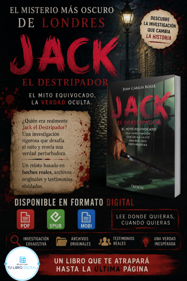 Producto - JACK EL DESTRIPADOR: EL MITO EQUIVOCADO  Juan Carlos Boíza