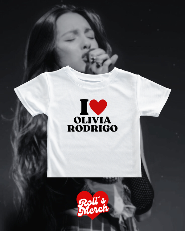 Baby tee I love Olivia