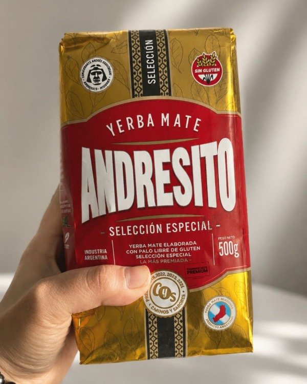 Producto - Yerba Mate Suave Andresito selección especial 500Gr / 1 kg