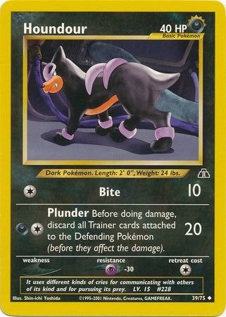 Producto - Houndour (39/75) [Neo Discovery Unlimited]