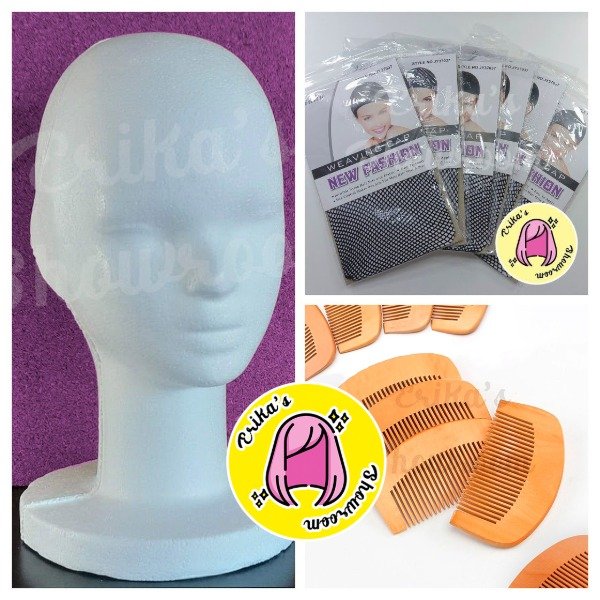 Producto - Combo Oferta Accesorios 2: Red + Peine + Cabeza